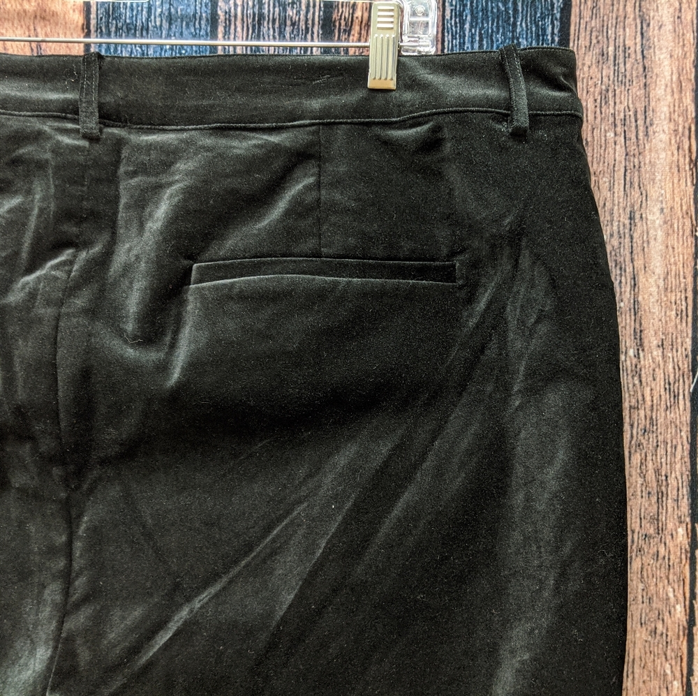 Modcloth Velvet Pants - Picture 6 of 8